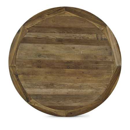 ATLAS COMMERCIAL PRODUCTS 60" Round Reclaimed Elm Farm Table Top RFT35-60R-TOP